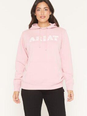 Ariat Women’s Logo Hoodie Pullover Sweatshirt Western Casual NWT | 2W06B4/5